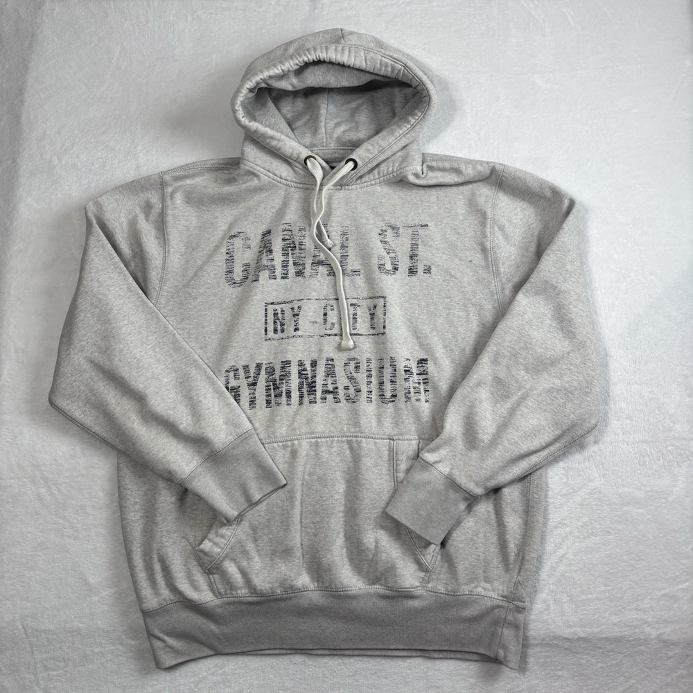 Roebuck & Co Canal.‎ ST. Gymnasium Grey Pullover Long Sleeve Fleece Hoodie XL